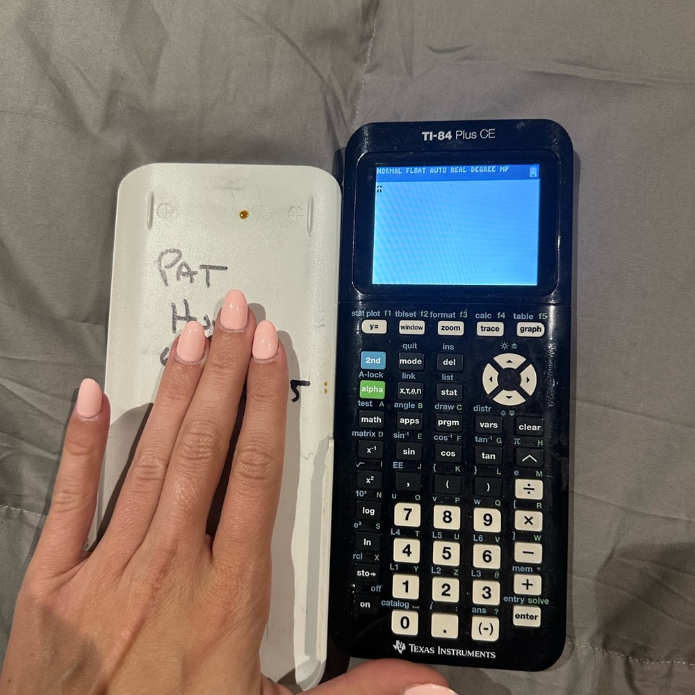 Texas Instruments TI-84 Plus CE in Black and White